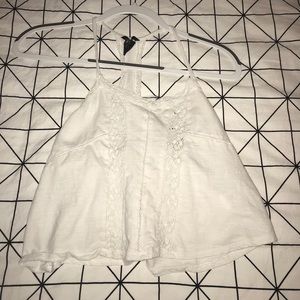 Lacy crop top/ tank top!!